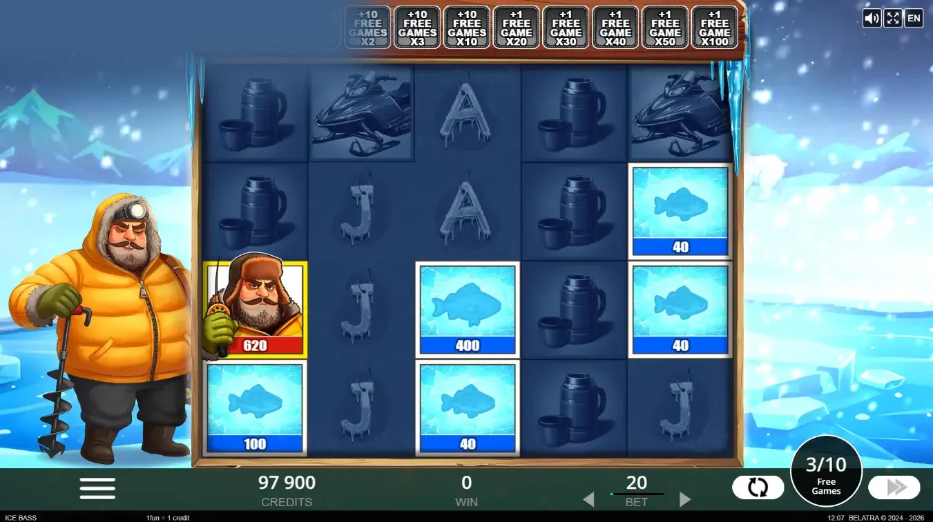 Ice Bass screenshot 3 - real gameplay view